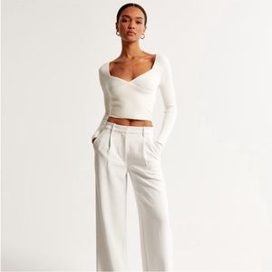 Abercrombie & Fitch LuxeLoft Slim Wrap Sweater